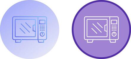 Microwave Icon Design vector