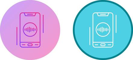 Recorder Icon Design vector