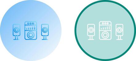 Sound System Icon Design vector
