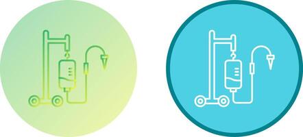 Intravenous Icon Design vector