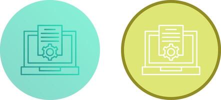 Research Icon Design vector