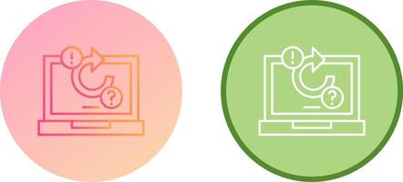Problem solving Icon Design vector