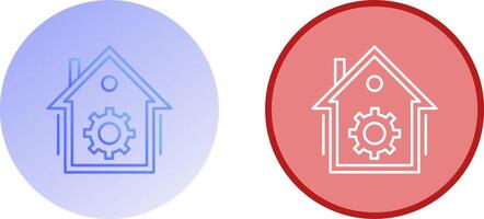 Home Automation Icon Design vector