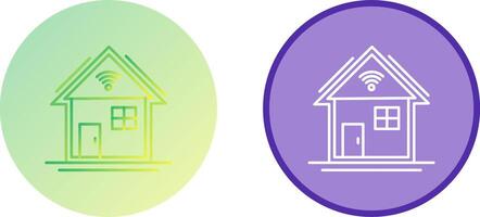 Smart Home Icon Design vector