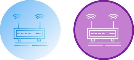 Wifi Signals Icon Design vector