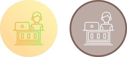 Employee Icon Design vector