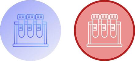 Test Tube Icon Design vector