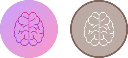 diseño de icono de cerebro vector