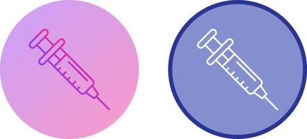 Injection Icon Design vector