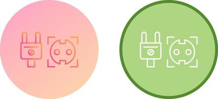 Socket Icon Design vector