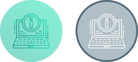 Laptop Icon Design vector