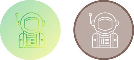 Astronaut Icon Design vector