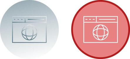 Web Page Icon Design vector