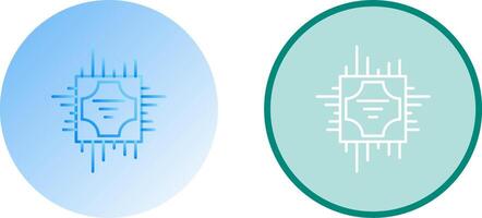 Cpu Icon Design vector