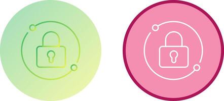 Pad Lock Icon Design vector