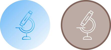 Microscope Icon Design vector