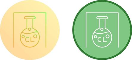 Flask Icon Design vector