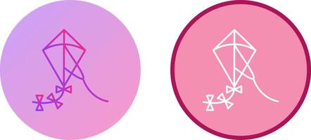 Kite Icon Design vector