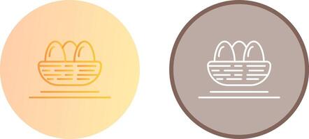 Eggs Icon Design vector