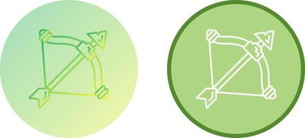 Crossbow Icon Design vector