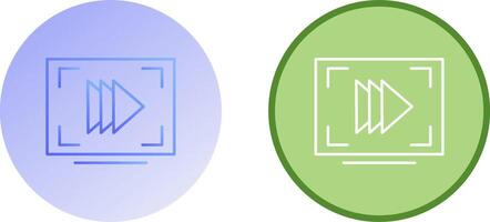 Slow Motion Icon Design vector