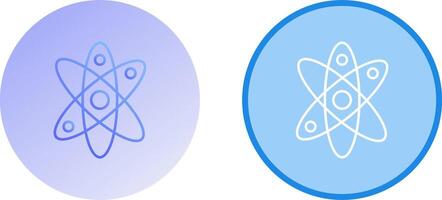 Atom Icon Design vector