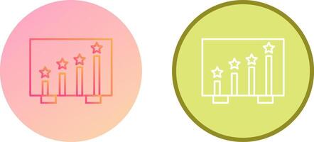 Rating Icon Design vector