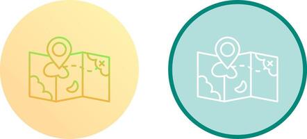 Map Icon Design vector