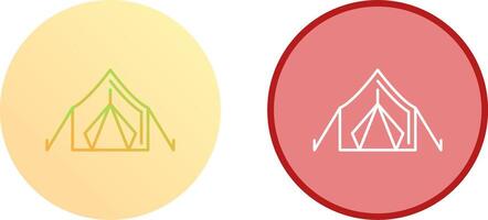 Tent Icon Design vector