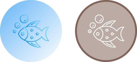 Fish Icon Design vector