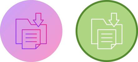 File Storage Icon Design vector