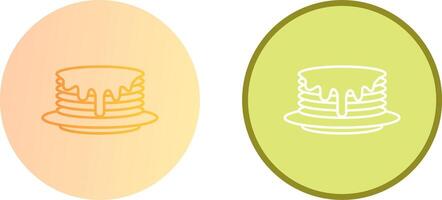 Pancake Icon Design vector