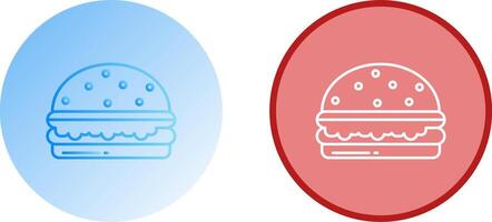Burger Icon Design vector