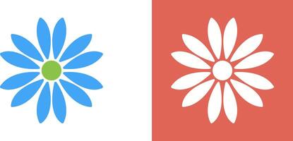 Unique Flower Icon Design vector