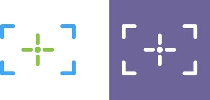 Unique Focus Icon Design vector