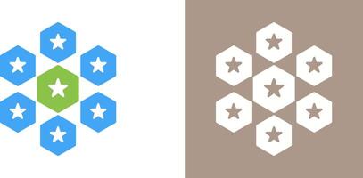 Unique Reputation Management Icon Design vector