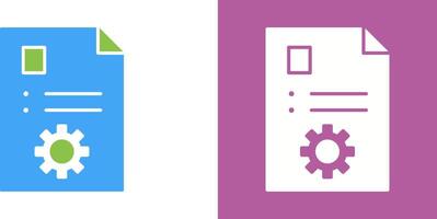 Unique Content Management Icon Design vector