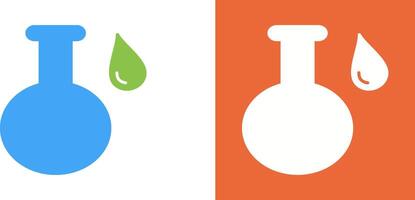 Acidic Liquid Icon Design vector