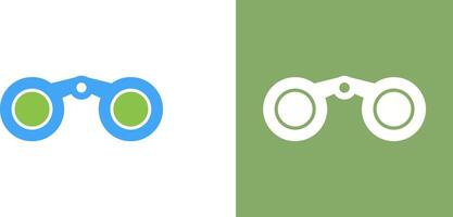 Binoculars Icon Design vector