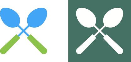 Spoons Icon Design vector