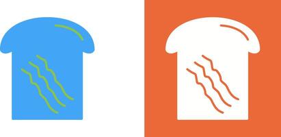 Toast Icon Design vector