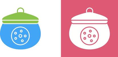 Cookie Jar Icon Design vector