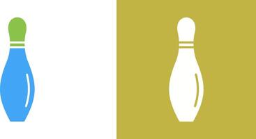 Bowling Pin Icon Design vector