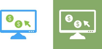 Unique Pay Per Click Icon Design vector
