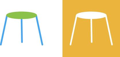 Unique Stool Icon Design vector