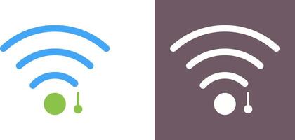 único Wifi firmar icono diseño vector