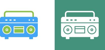 Casette Player Icon Design vector