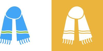 Warm Scarf Icon Design vector