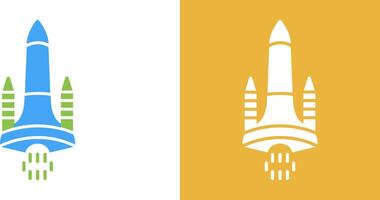 Space Shuttle Icon Design vector