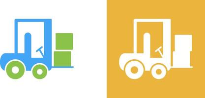 Forklifter Icon Design vector